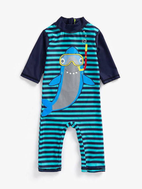 Mothercare Παιδικό Μαγιό Ολόσωμο Μπλε Mothercare Παιδικό Μαγιό Ολόσωμο Μπλε