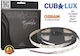 Cubalux LED-Streifen 24V Kaltweißes Licht 5m