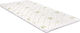 Ted Bed Topper Saltele Single Poliester Îmbibat Cu Aloe Vera 82x190cm