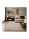 Noelia Living Room Rug Rectangular Shaggy Beige 130x190cm