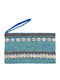 Synchronia Kulturbeutel Mit Perlen Und Muscheln 20x12