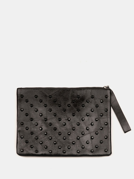 Envelope Bag Decorative Studs Size One Size Black
