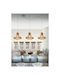 Zafferano Zafferano Dimmable Transparent Deckenleuchte