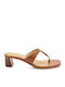 Damen Sandalen Braun