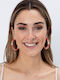 Toi&Moi Orange Earrings