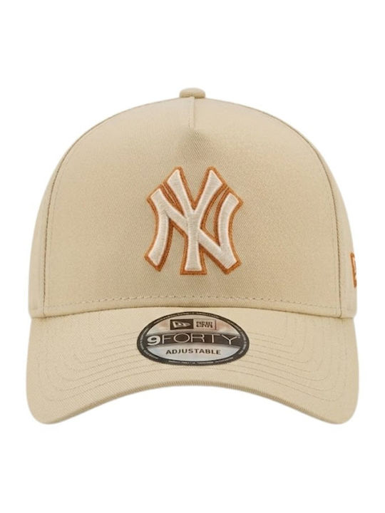 New Era League Essential 9forty Ny Капела Бежов 60942609 Beige