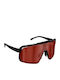 Moken Unisex Sonnenbrillen mit Schwarzem Rahmen MKNH21 BLK-RED