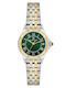Daniel Klein Womens Battery Watch with Silver Metal Bracelet