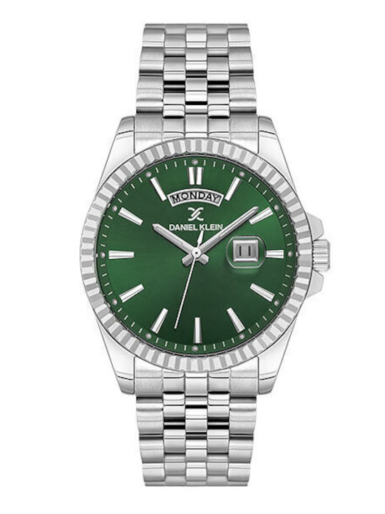 Daniel Klein Womens Watch Battery with Silver M...