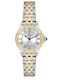 Daniel Klein Womens Watch Battery with Silver Metal Bracelet