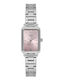 Daniel Klein Womens Watch Battery with Silver Metal Bracelet