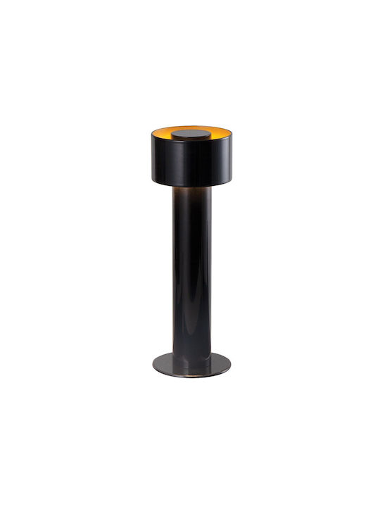 VK Lighting Outdoor LED Floor Lamp for Exterior 2.2W with Warm White Light IP65 Black
