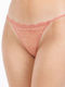 Women's String 2Pack with Lace Apple Blossom