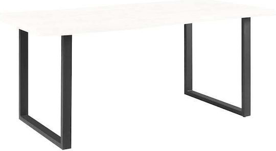 24Mall Liz Möbelbeine Metallisch Schwarz 79x6x73cm 2 Stück