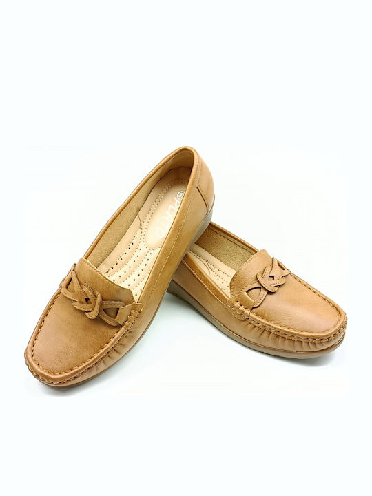 Γυναικεία Loafers σε Καφέ Χρώμα