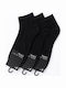 Oemen Șosete Negre 3Pack