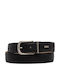 Men's Leather Belt Black