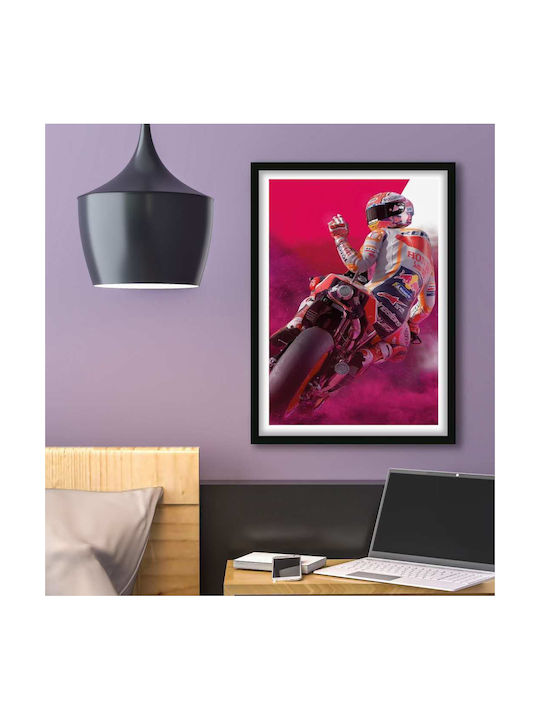 Poster Motogp Marc Marquez Gp002 40cm X 50cm Λε...