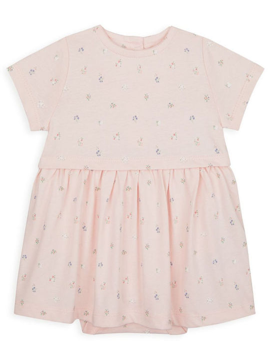 Mädchenkleid Blumen Rosa