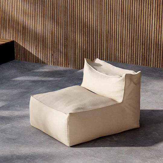 Spitishop Sitzsack Sessel Wasserdicht Rambo Corner Beige 85x105x75cm