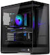 Endorfy Fishtank 6000 Flex Gaming Midi Tower Computer Case with Side Window Black