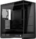 Endorfy Fishtank 6000 Flex Gaming Midi Tower Computer Case with Side Window Black