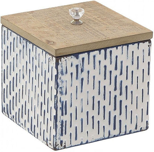 Inart Metallic Storage Box with Lid