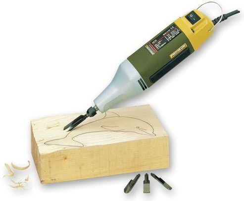 Electric Wood Chisel + Set of Bits Proxxon 28644