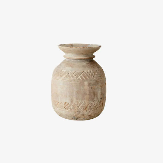 Διακοσμητικό Αγγείο Treasure Ανακυκλωμένο Ξύλο Pghd0303