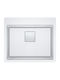 Franke Mythos Chiuvetă Drop-In din Granit Lichid 59x51cm Alb