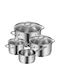 WMF Provence Plus Set de Vase de Gătit din Oțel Inoxidabil 7 Piese