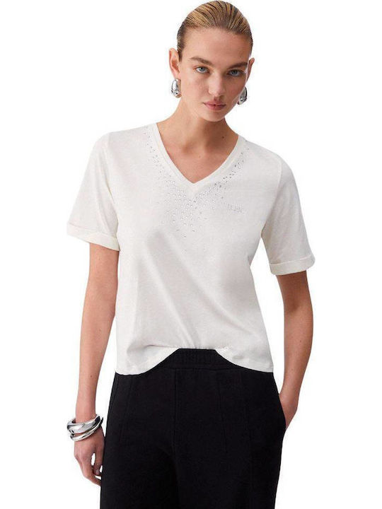 Liu Jo Women's T-shirt Coconut Milk