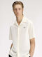 Short Sleeve Shirt in Regular Fit Beige