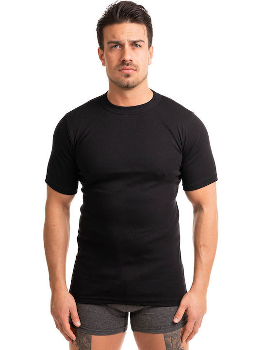 Ανδρική Φανέλα Κοντομάνικη Black