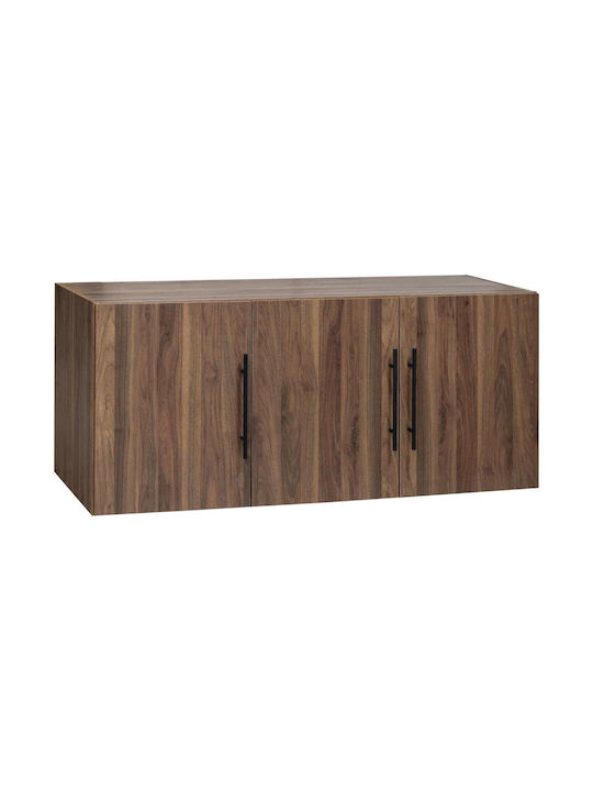 Rectangular Loft Closet Surface from Walnut Chipboard 150x55cm 0513772