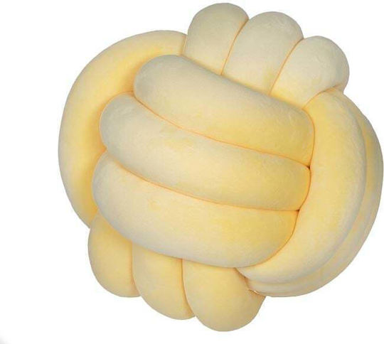 Perna Decorativă Pentru Copii Give A Hug Galbenă