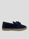 Δερμάτινα Ανδρικά Loafers σε Μπλε Χρώμα