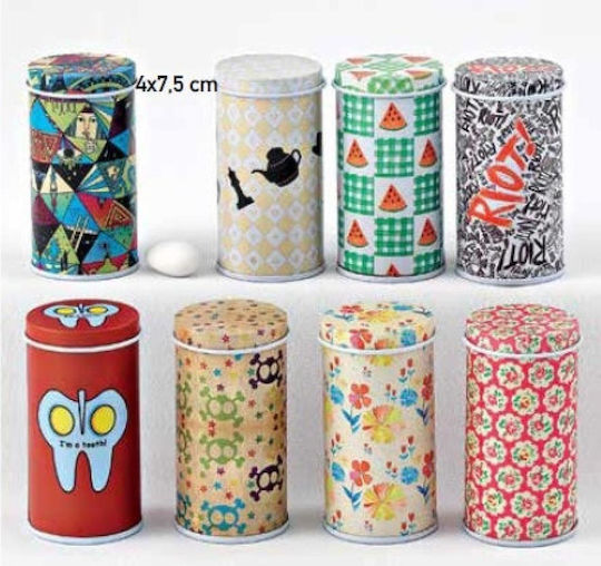 Set Cutii Decorative Metalice 8 Bucăți