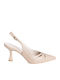 Leather Heels with High Heel Biscuit