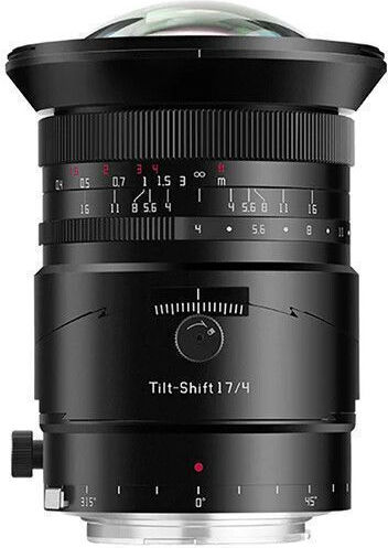 TTArtisan Full Frame Φωτογραφικός Φακός 17mm F/4.0 Tilt-Shift για Canon RF Mount Μαύρος