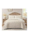 Liolios Home Κουβερλί King Size Ivory/rose 260x240cm