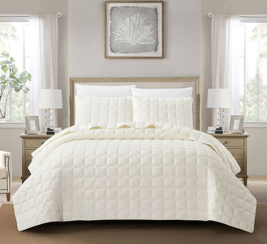 Liolios Home Savona Κουβερλί Ημίδιπλο Cream 180x240cm