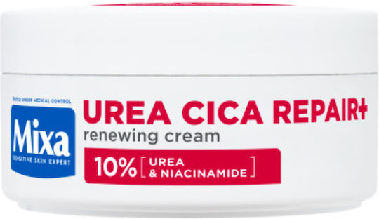 Mixa Urea Cica Repair+ Moisturizing Face Cream with Centella Asiatica 150ml