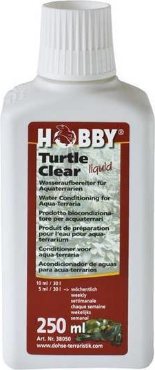 Bacterii Imediate Curățare Apă Tulbure Hobby Terrano Turtle Clear 250 Ml 750 L