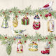 Decoupage Napkin 1 Piece Christmas Garland