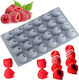 Silicone Mold Raspberries 29x17cm