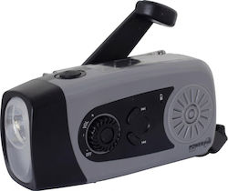 PowerPlus Battery Radio with USB Gray PowerPlus Battery Radio with USB Gray