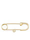 Children's Safety Pin Charm from 14K Gold