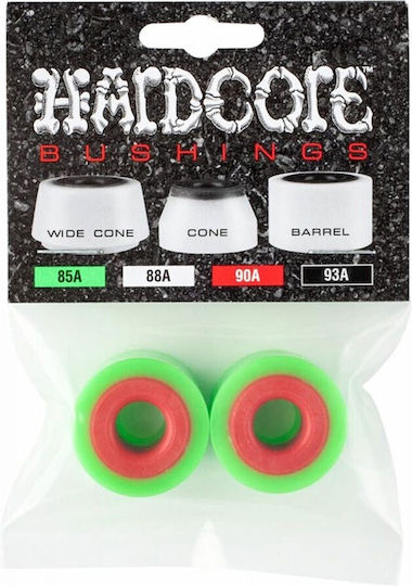 Hardcore Barrel 85a Bushings Green Red