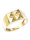 Damentagring aus 14K Gold